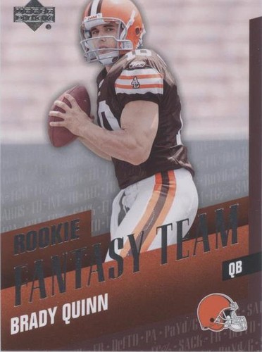 2007 Upper Deck Brady Quinn #RFT-BQ