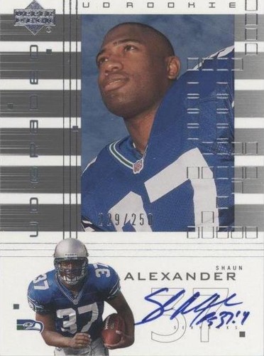 2000 UD Graded Shaun Alexander #157