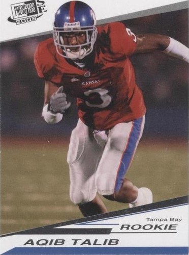 2008 Press Pass SE Aqib Talib #4