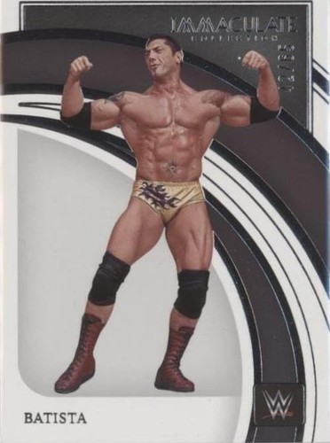 2022 Panini Immaculate Collection WWE - Batista #28