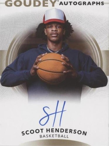 2022 Upper Deck Goodwin Champions - Scoot Henderson #GA-SH