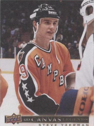 2020-21 Upper Deck SP Signature Edition Legends - Steve Yzerman #C-18