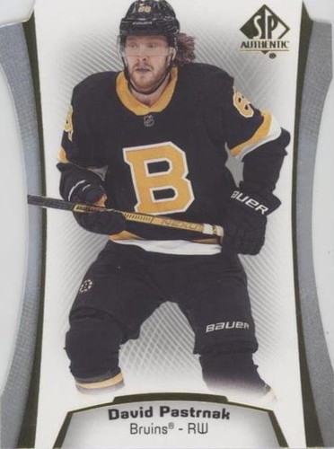 2021-22 SP Authentic - David Pastrnak #DC-7