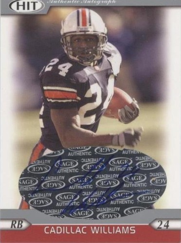 2005 SAGE Hit Cadillac Williams #A24