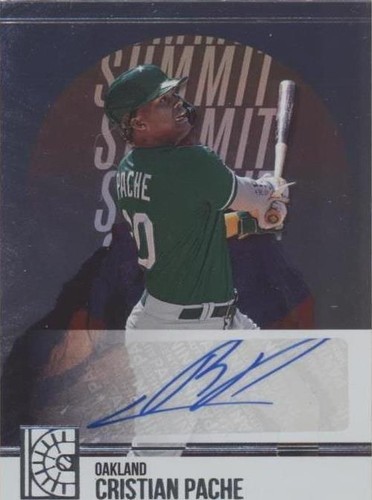 2022 Panini Capstone - Cristian Pache #SS-CP