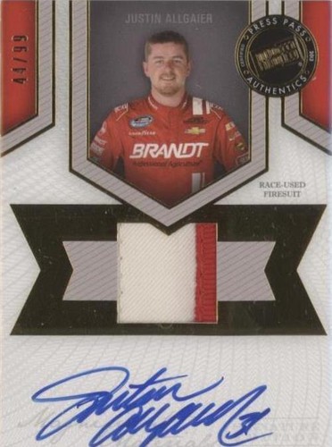 2013 Press Pass Fanfare - Justin Allgaier #MMSE-JA