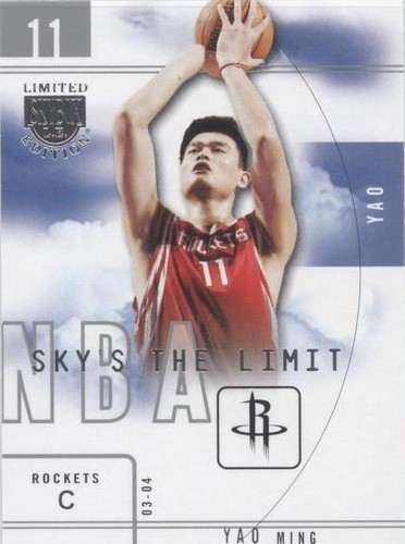2003-04 Skybox Limited Edition - Yao Ming #15 SL
