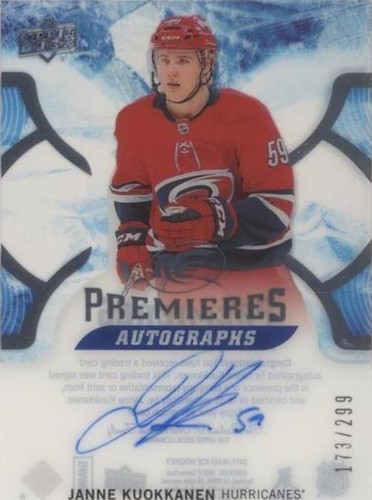2017-18 Upper Deck Ice - Janne Kuokkanen #IPA-JK