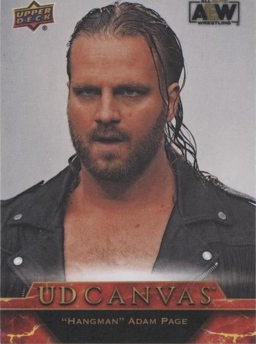 62 HANGMAN ADAM PAGE 2024 Upper Deck AEW Wrestling GOLD | eBay