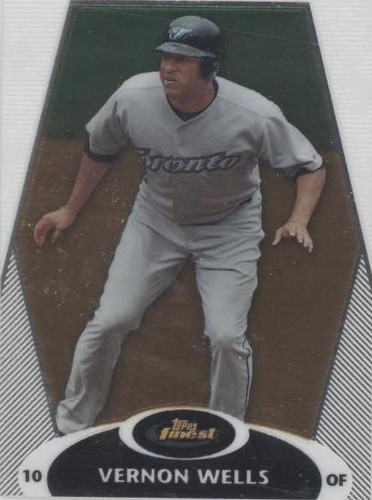 2008 Topps Finest - Vernon Wells #42
