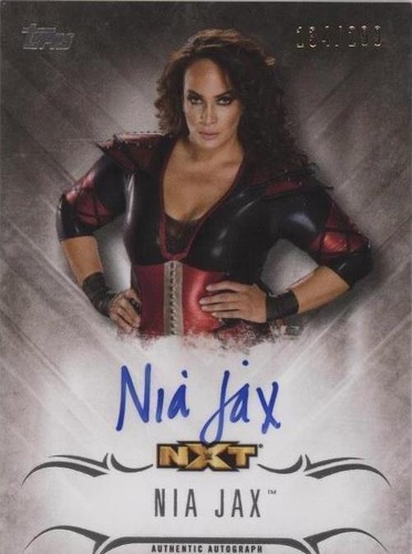 2016 Topps WWE Undisputed - Nia Jax #UA-NJ