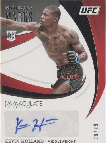 2021 Panini Immaculate Collection UFC - Kevin Holland #MM-KHL
