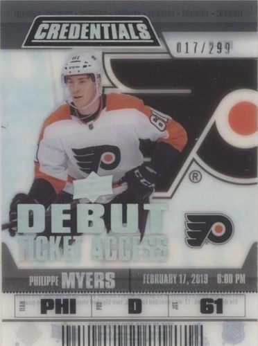 2019-20 Upper Deck Credentials - Philippe Myers #RTA-6