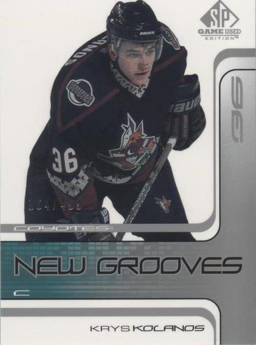2001-02 SP Game Used Edition - Krys Kolanos #94