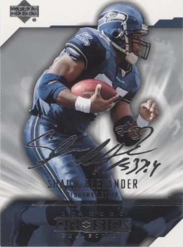 2004 Upper Deck Pro Sigs Shaun Alexander #77