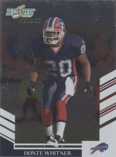 2007 Score Select Donte Whitner #143