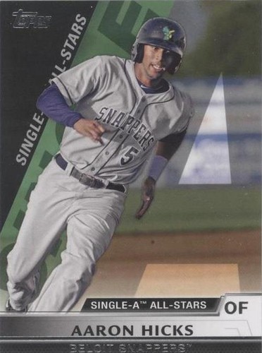 2011 Topps Pro Debut - Aaron Hicks #SA14