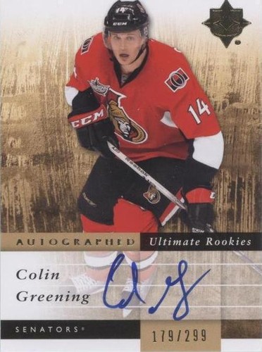 2011-12 Ultimate Collection - Colin Greening #118
