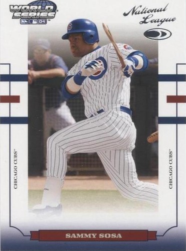 2004 Donruss World Series - Sammy Sosa #WS-42