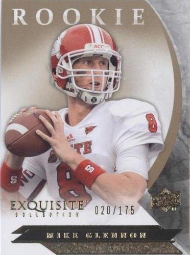 2012 Exquisite Collection Mike Glennon #ER-MG