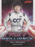 2022 Topps Formula 1 - Yuki Tsunoda #FOB-YT