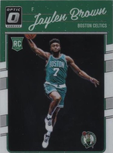 2016-17 Optic Jaylen Brown Rookie RC Base Holo Silver Parallel BGS 