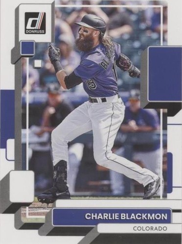 2022 Panini Donruss - Charlie Blackmon #98
