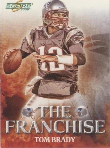 2008 Score Tom Brady #F-2