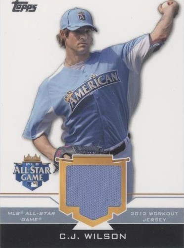2012 Topps Update Series - C.J. Wilson #AS-CW