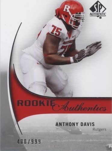 2010 SP Authentic Anthony Davis #192