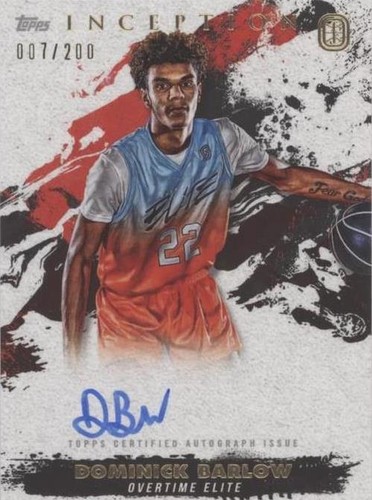 2021-22 Topps Inception OTE Overtime Elite - Dominick Barlow #IA-DB2