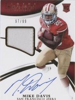 2015 Panini Immaculate Collection Mike Davis #131