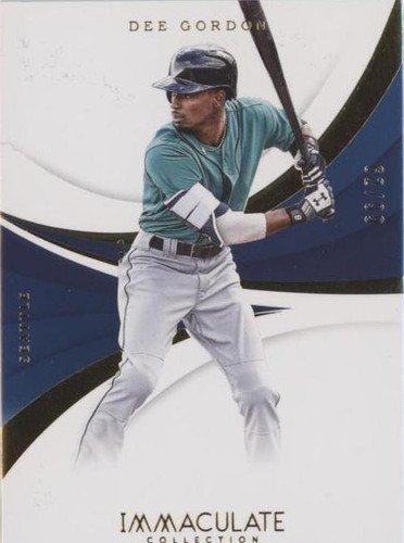 2018 Panini Immaculate Collection - Dee Gordon #100