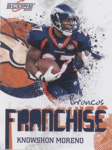 2010 Score Knowshon Moreno #16