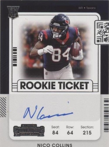 2021 Panini Contenders Nico Collins #127