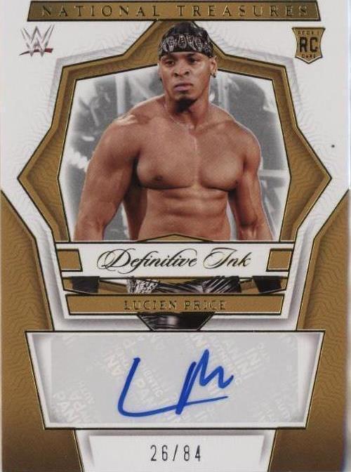 2024 Panini National Treasures WWE - Lucien Price #DK-LPC