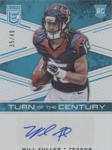 2016 Donruss Elite Will Fuller V #TCA-WF