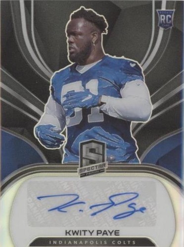 2021 Panini Spectra Kwity Paye #265