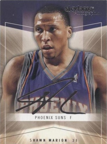 2004-05 Skybox Autographics - Shawn Marion #15