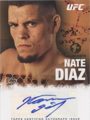 2010 Topps UFC Series 4 - Nate Diaz #FA-ND