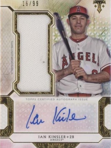 2018 Topps Triple Threads - Ian Kinsler #UAJR-IKS