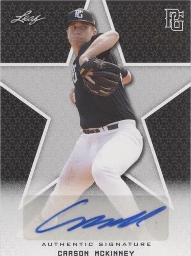 2020 Leaf Perfect Game National Showcase - Carson Mckinney #BA-CM3