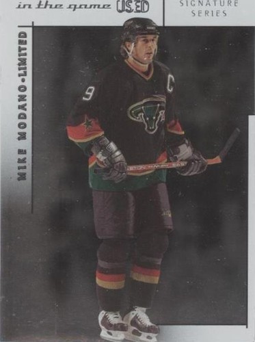 2003-04 In the Game-Used Signature Series - Mike Modano #104