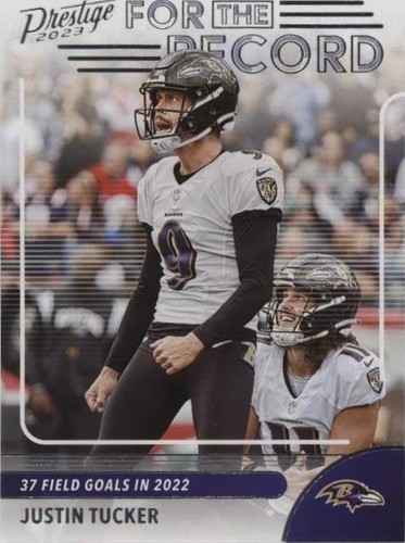 2023 Panini Prestige Justin Tucker #12