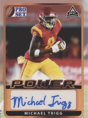 2021 Leaf Pro Set Power Michael Trigg #BA-MT2