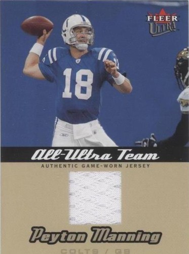その他 1998 ULTRA PEYTON MANNING ROOKIE 1998 Fleer Ultra PEYTON MANNING #416 Rookie RC Indianapolis