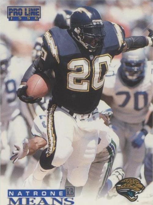 1996 Pro Line Natrone Means #37