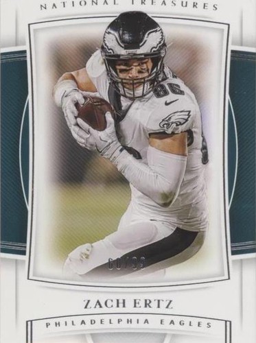 2019 Panini National Treasures Zach Ertz #85