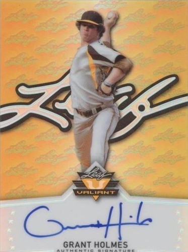 2014 Leaf Valiant - Grant Holmes #BA-GH1