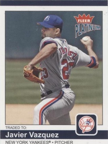 2004 Fleer Platinum - Javier Vazquez #25
